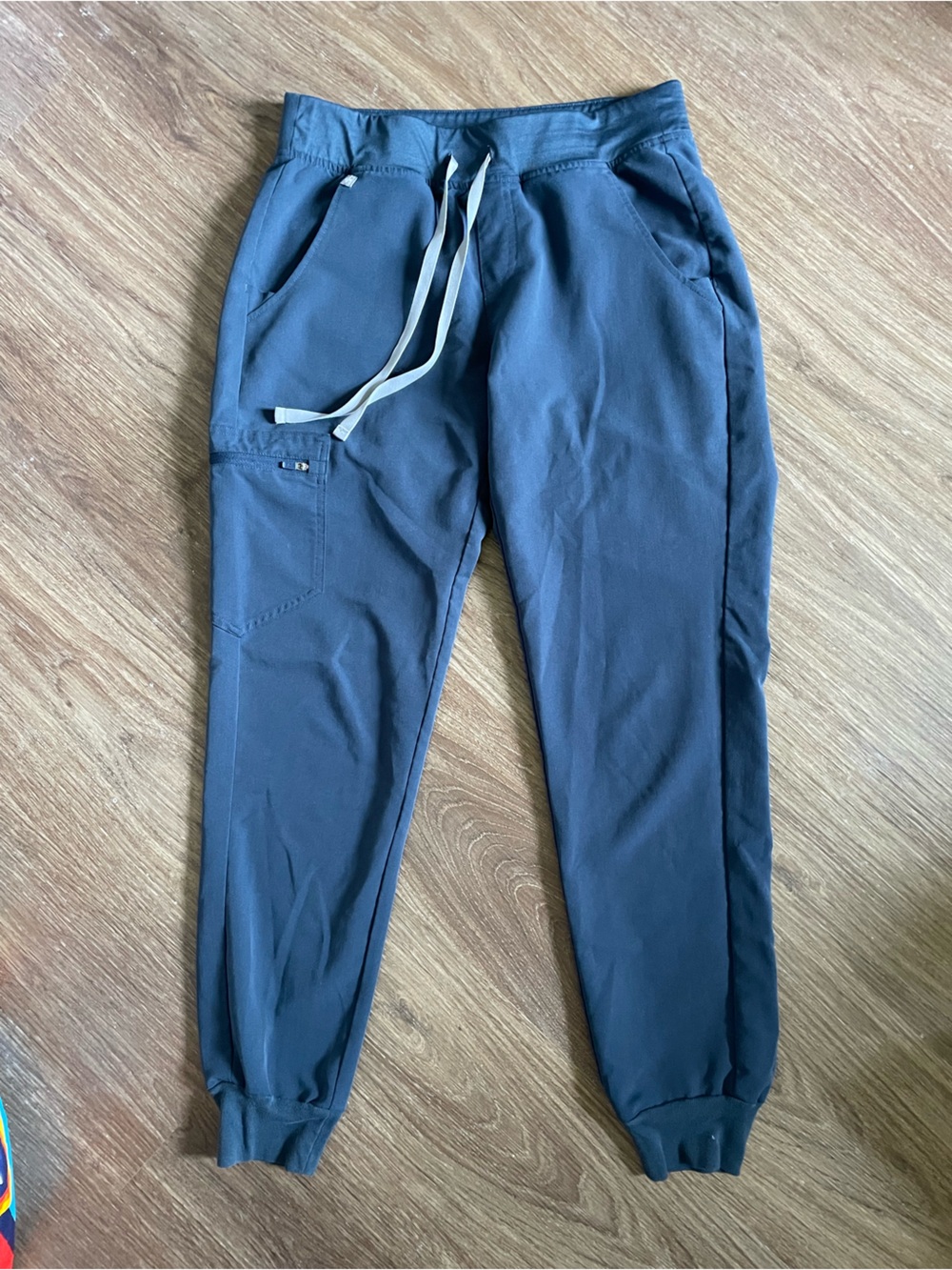 Figs Zamora Jogger Scrub Pants in Dark Harbor Slate Blue